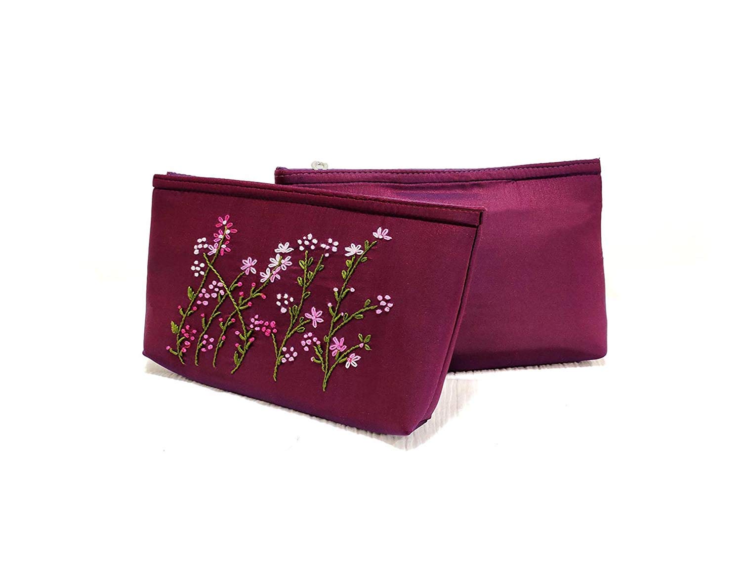 See full amazon price history chart for Kalahastam Hand Embroidered Womens Clutch - Floral Design on Silk Fabric (Dark Pink) Kalahastam Hand Embroidered Womens Clutch - Floral Design on Silk Fabric (Dark Pink) (B07YJH2RY7) Amazon Price History, Amazon Price Tracker