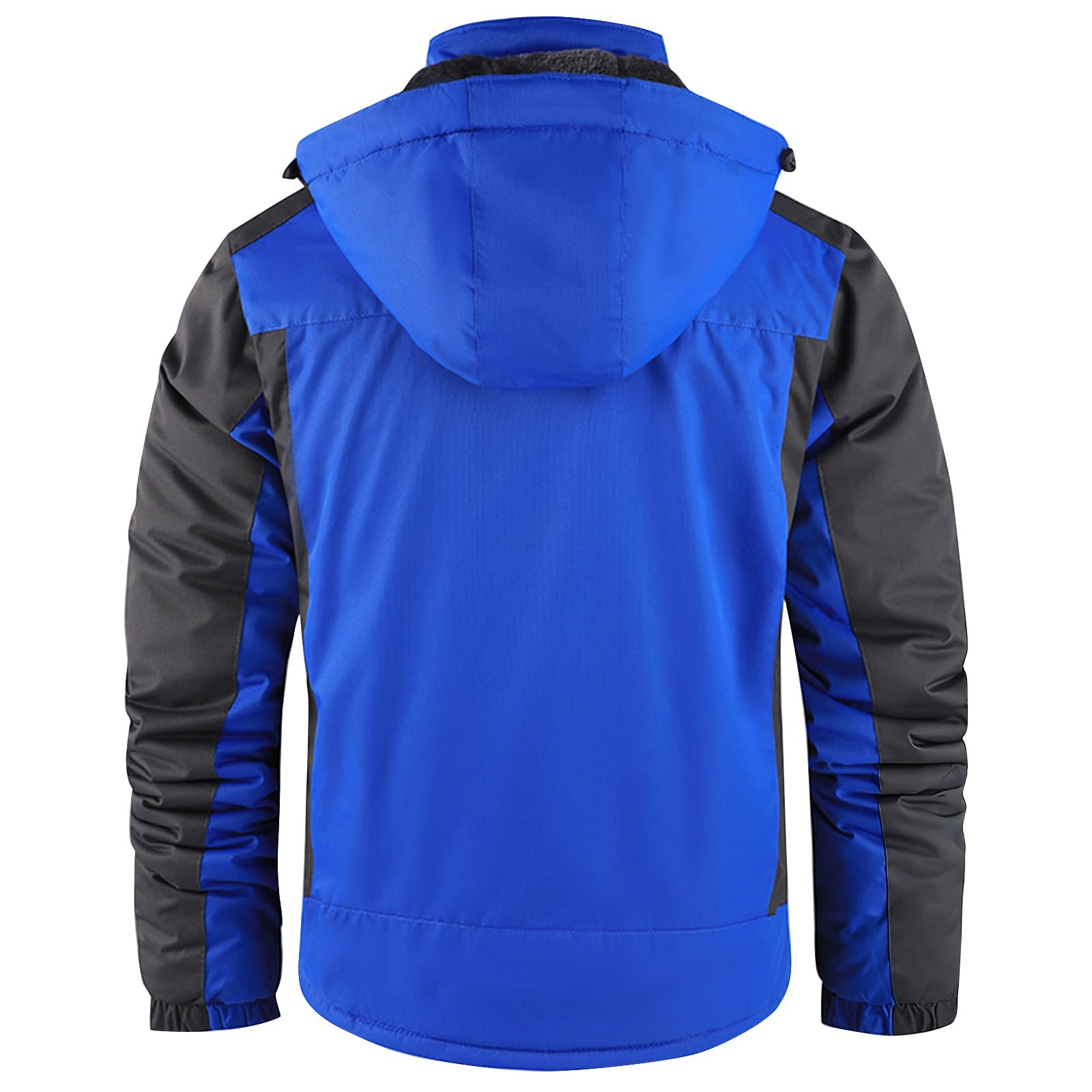 SOOUICKER Warme Winterjacke Herren Gefüttert Softshelljacke Wasserdicht Winter Skijacke Warm Outdoor Jacken Fleece Fleecejacke mit Kapuze Winddicht Softshell Funktionsjacke