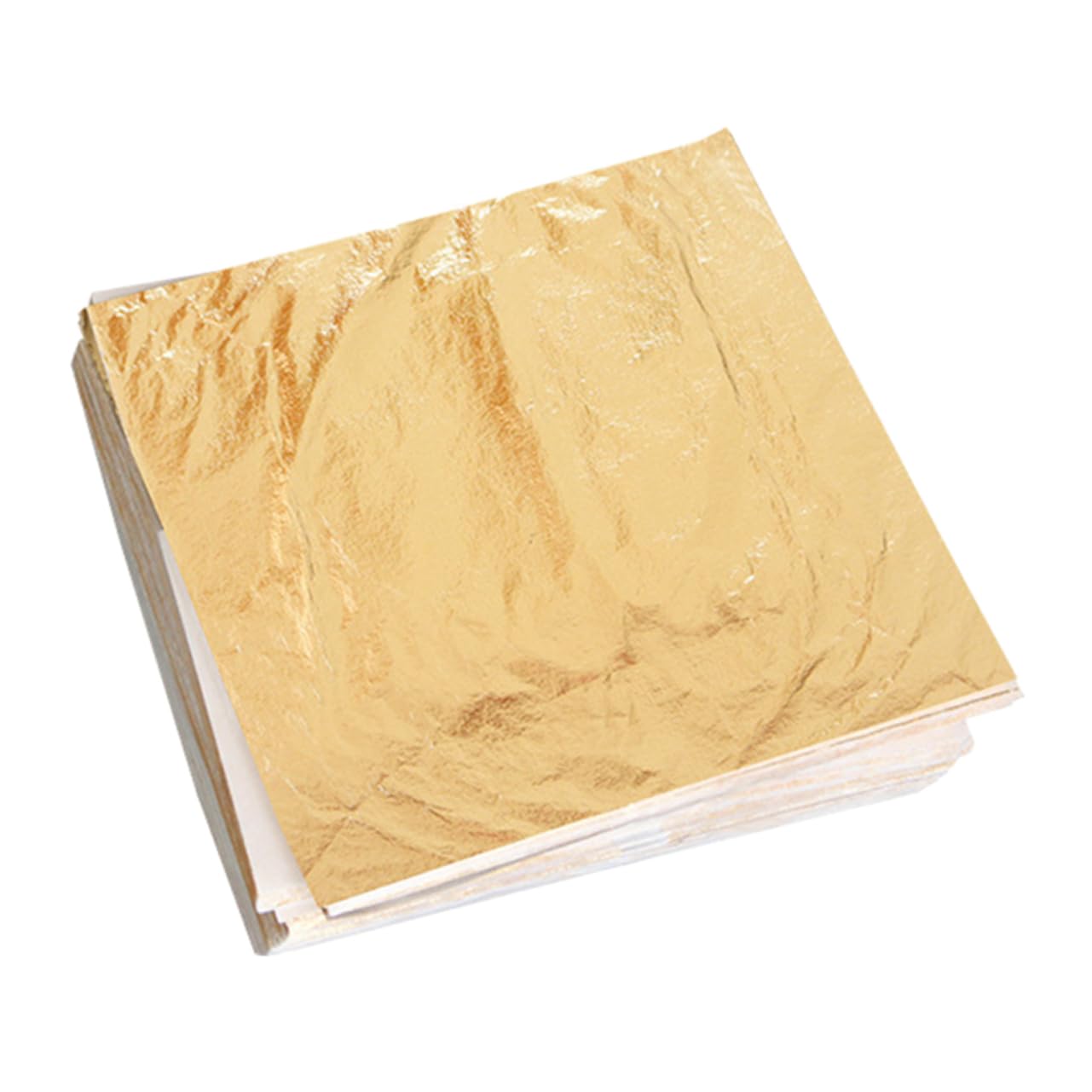 Ipetboom Trendy Room Decor Foil Paper 100pcs Imitation Leaf Sheets Decorative Foil for Crafts Home Adornment