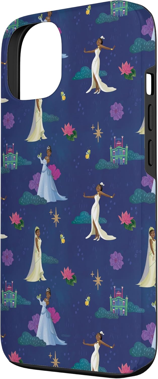 Disney Princess Tiana Ballgown Print Midnight Blue Case for iPhone 13