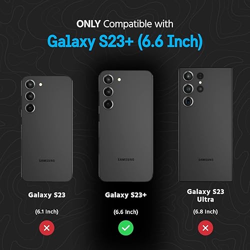 Miniatura 9 de Pelican Voyager Series para Samsung Galaxy S23 compatible con carga inalámbrica antiamarille Funda de teléfono resistente con funda de clip para