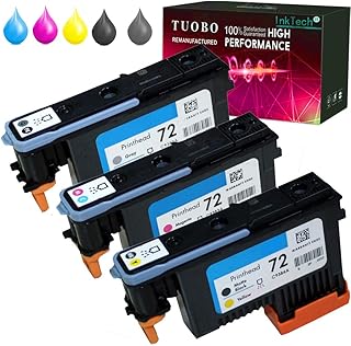 Tuobo 72 Remanufactured printheads C9380A C9383A C9384A with New Updated Chips Compatible with Designjet T610 T620 T770 T790 T1100 T1120 1200 T1300 T2300