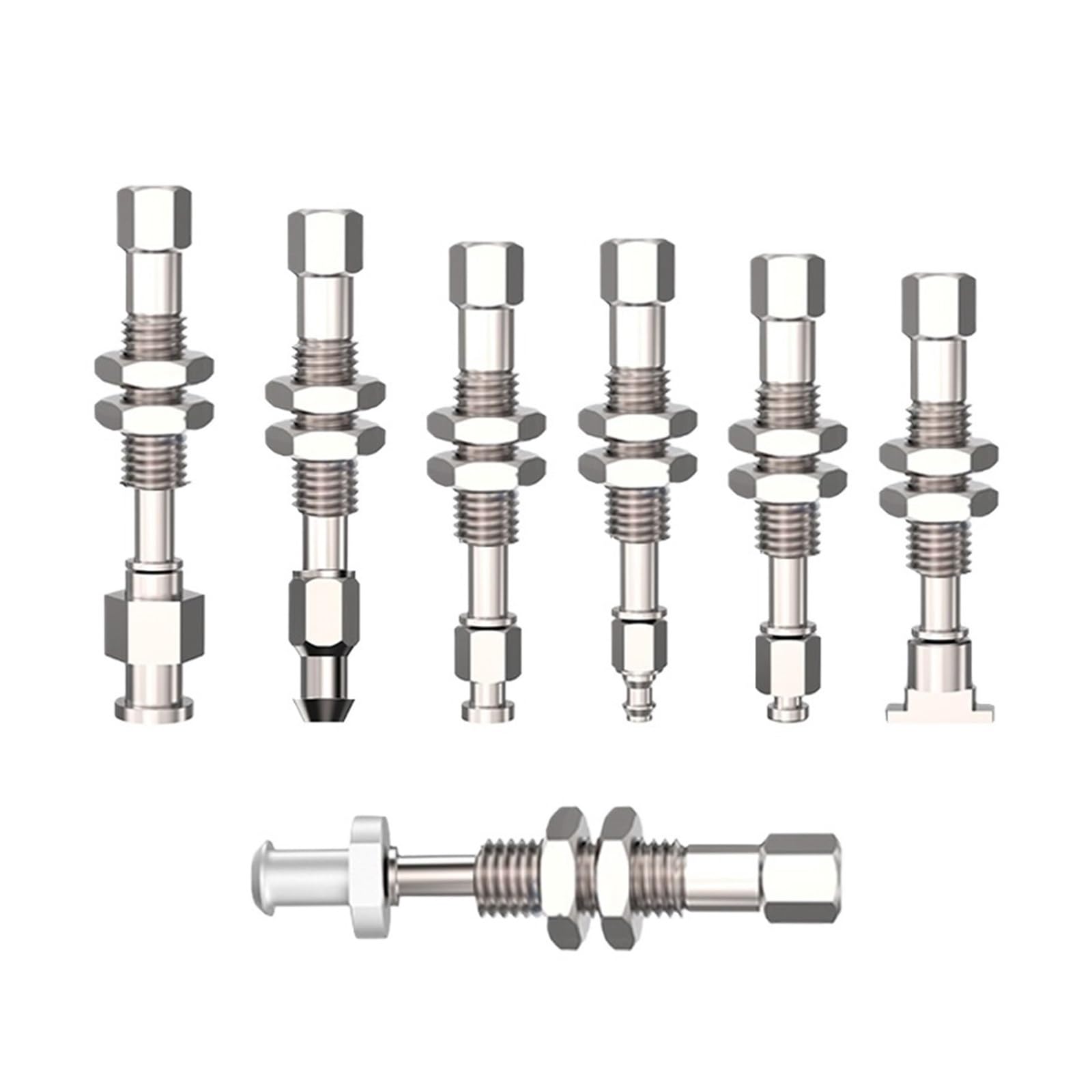 Vacuum suction cup bracket, suitable for vacuum suction cup accessories with buffered and non-rotating robotic arms, pneumatic suction cup accessories.(M8-L41-J6-A5)