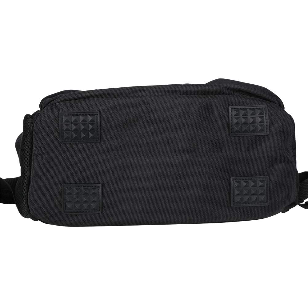Tbest 1680D Torba na Narzędzia Ox Cloth Duty z Paskiem Odblaskowym Multi Pocket dla Elektryków Pracowników Budowlanych (BLACK)