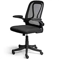 Cadeira De Escritório Diretor Preta Giratória Com Tela Mesh prime.office P210 HERA