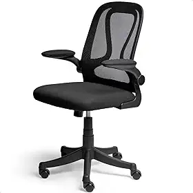 Cadeira De Escritório Diretor Preta Giratória Com Tela Mesh prime.office P210 HERA