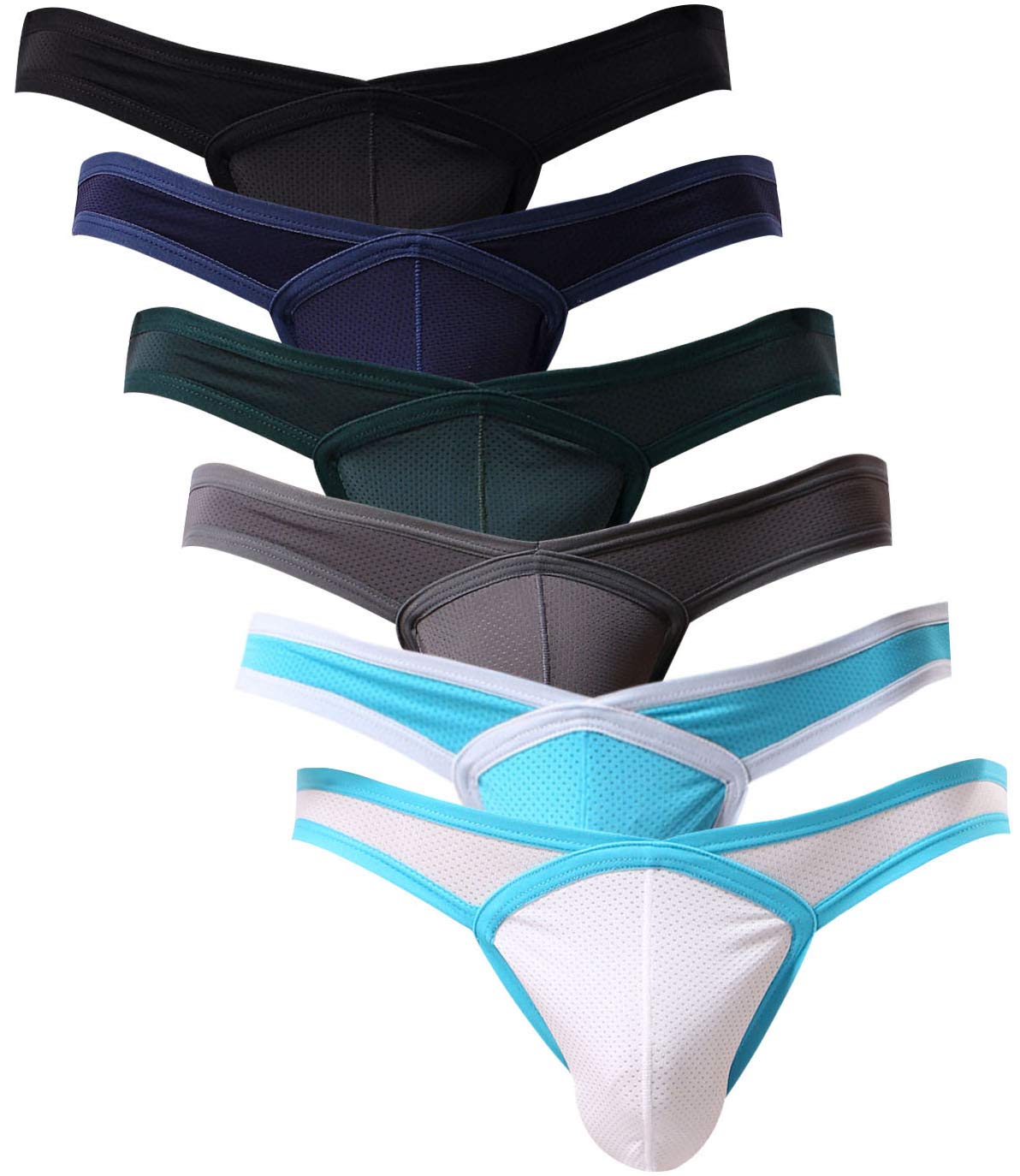 YuKaiChen Men's Briefs Low Rise Bikini Underwear Bulge Enhancing