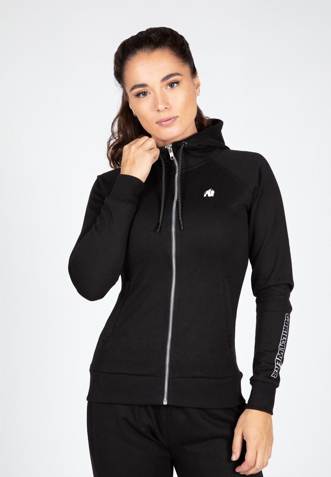 Gorilla Wear Bluza z kapturem Kobiety Marion Zipped Hoodie (1 w zestawie)