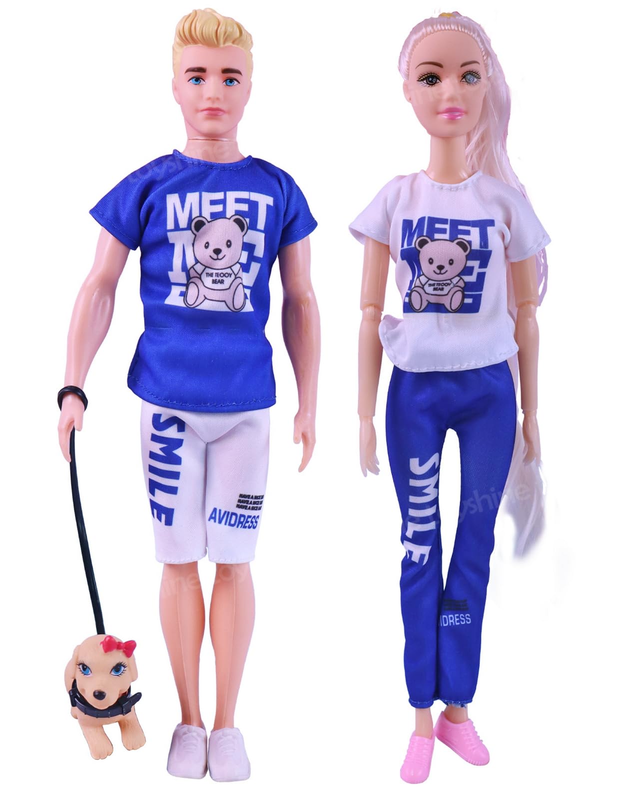 Toyshine Beautiful Summer Magic Couple Fashion Doll Toy Set for Baby Kids Dolls House Collection | Pretend Play Gift for Girls Kids Role Play Toy for Age 3+ Years (B0DB27NQ87) Amazon Price History, Amazon Price Tracker