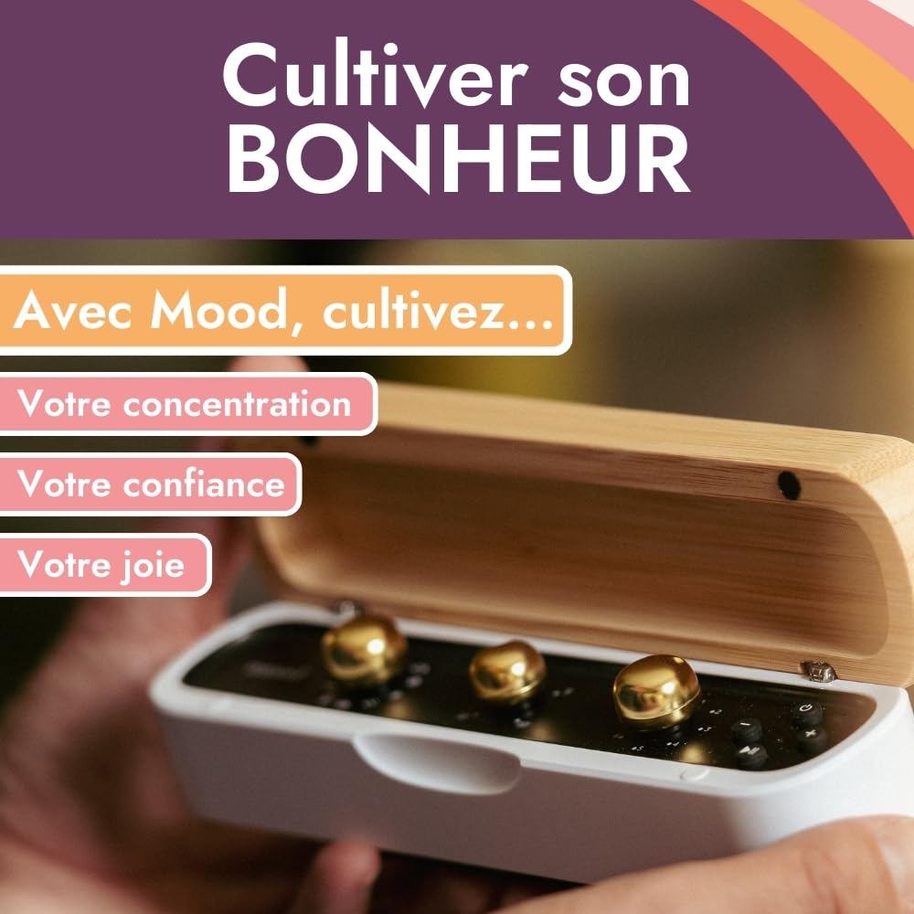 Morphée Mood Box de Méditation Guidée 600 Séances Audio Guidées Relaxation Bien-Être en Français