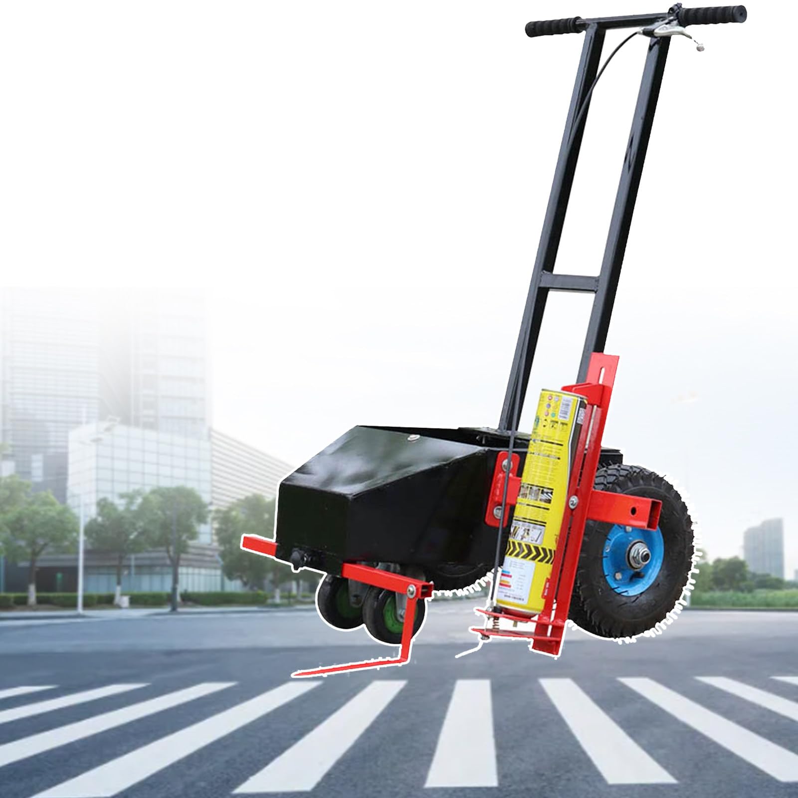 asdchZen Label Applicator, Floor Marking Machine, Court Line Tape Machine, For Schools, Factory, Road, Parking Lots, Living Communities