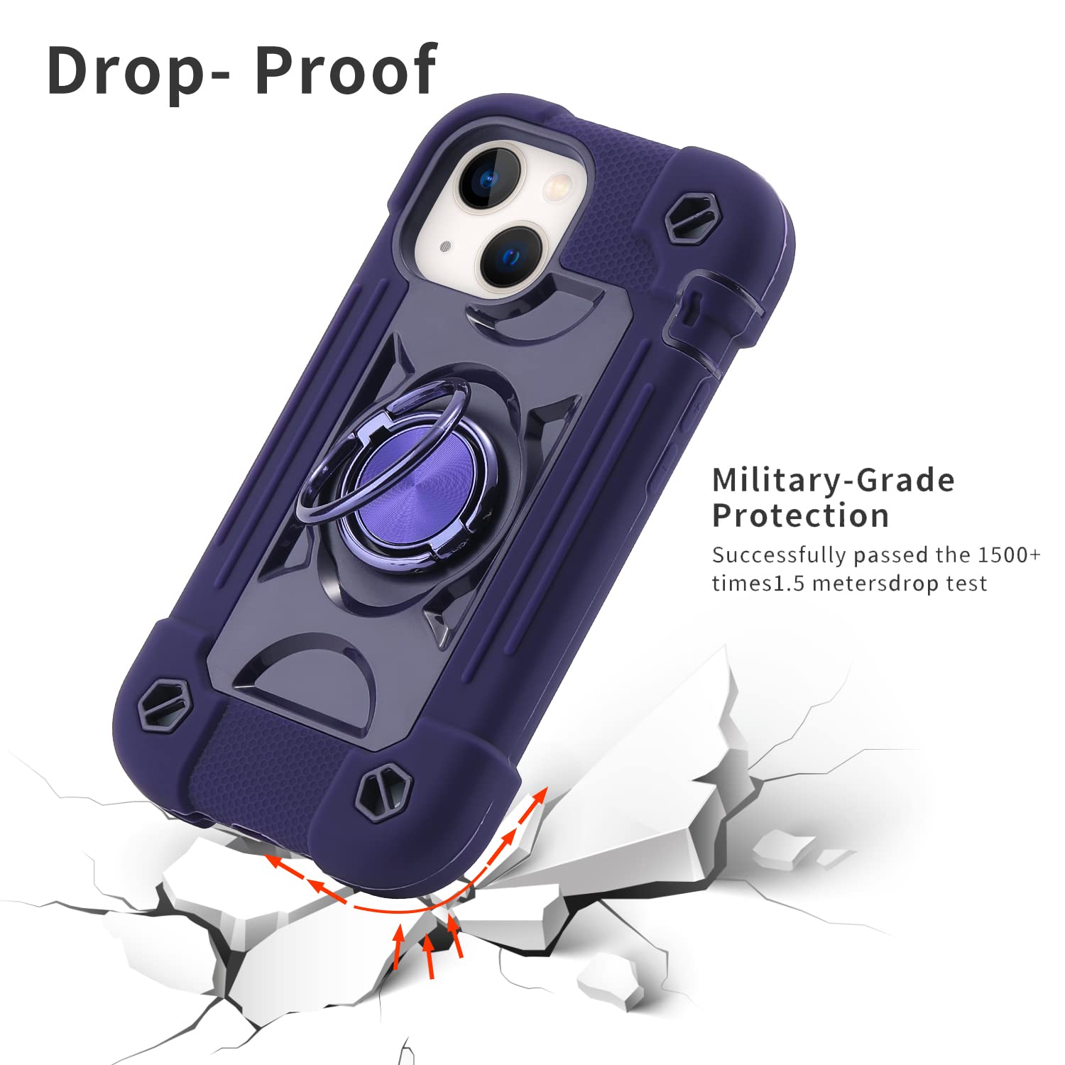 Cookiver For IPhone 13 Mini/iPhone 12 Mini Case 5.4 Inch