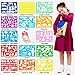 Drawing Stencils Set for Kids (55 Piece) - Arts and Crafts Set for Girls & Boys - Christmas & Birthday Gifts for Kids 4 5 6 7 8 9+ Year Old - Ideal Creativity Kit & Travel Activity with 300+ Shapes