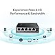 TP-Link TL-SG105S-M2 | 5-Port Multi-Gigabit 2.5G Ethernet Switch | Unmanaged Network Switch | Ethernet Splitter | Plug & Play | Desktop/Wall Mount | Silent Operation Product Image 2