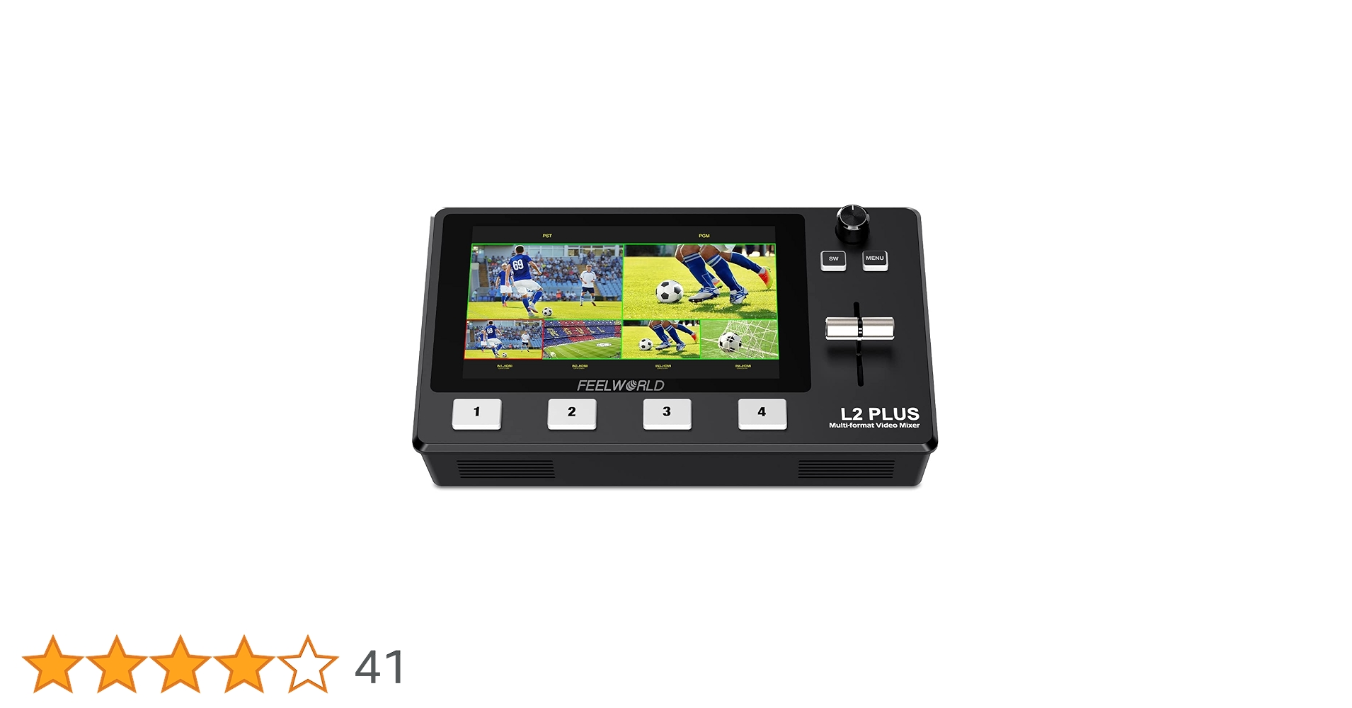 FEELWORLD L2 Plus Multi Camera Video Mixer Switcher with 5.5