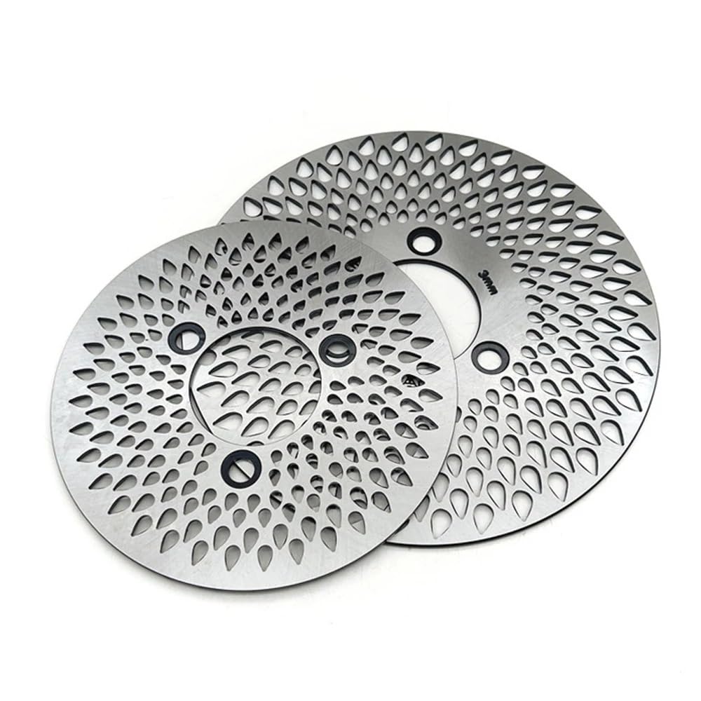 Motocyklowe tarcze hamulcowe Hamulce przednia tyln Pasuje Do Uniwersalnej Przedniej Tylnej Tarczy Hamulcowej Motocykla Cnc Aluminium 3 Otwory Tarcze Wirnika 220mm 180mm(180mm)