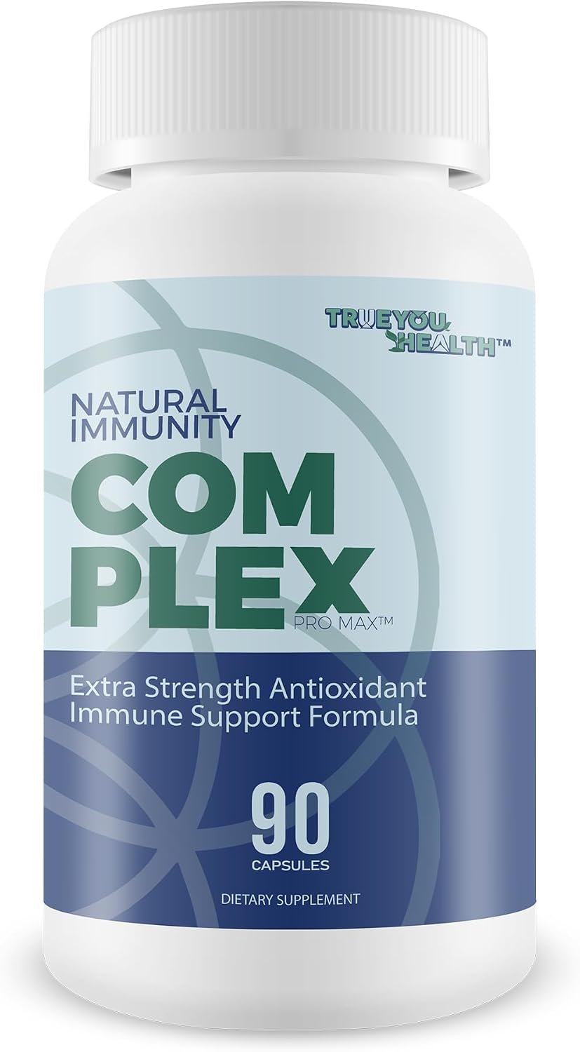 Natural Immunity Complex Pro Max - Our Best Immune Support & Spike Protein Detox Formula - Hight Potency Immune Support with Vitamin C & D Plus Zinc - Natural Earthly Vax Detox Spike Support Formula