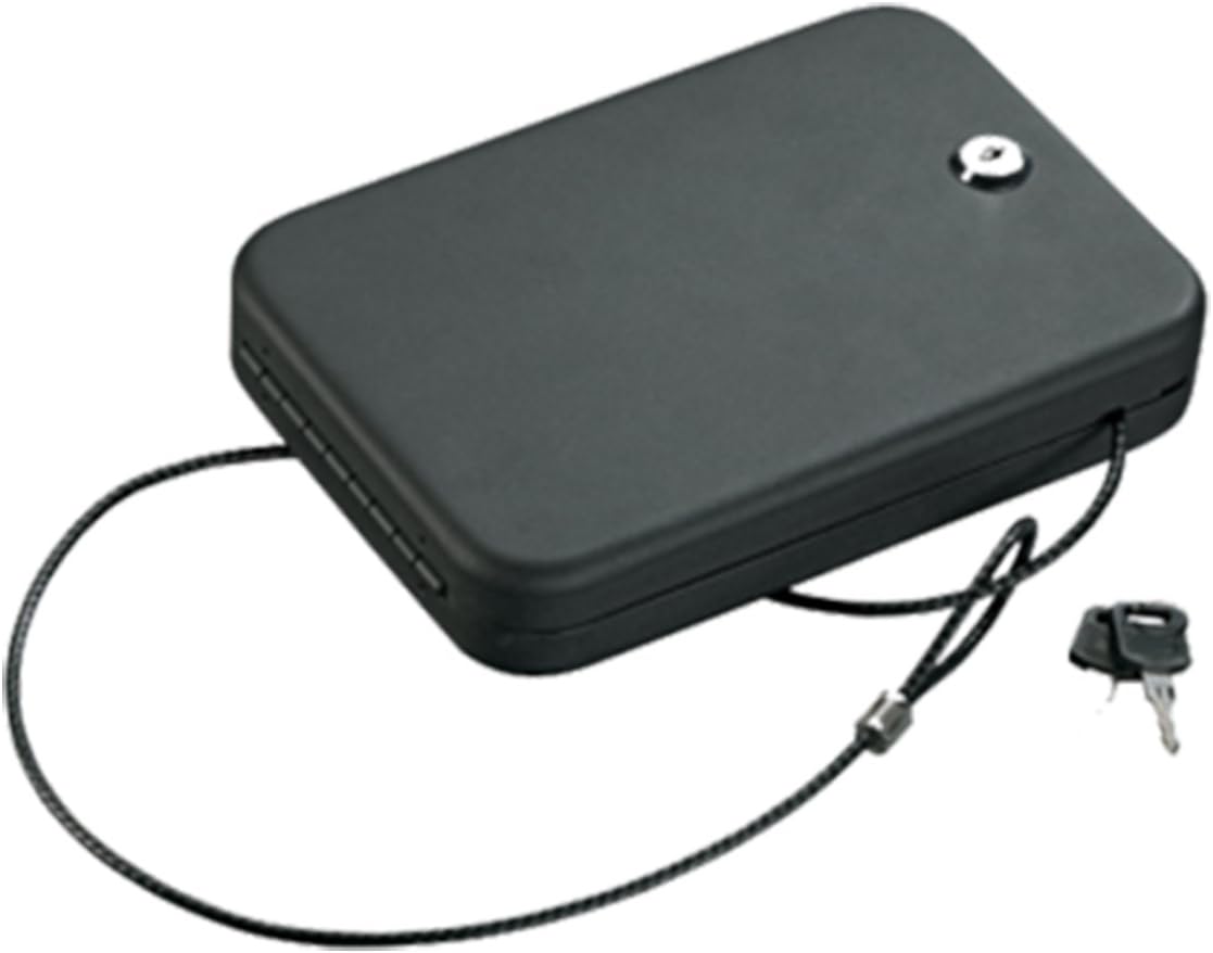 Stack-On PC-95K Portable Case with Key Lock, Black