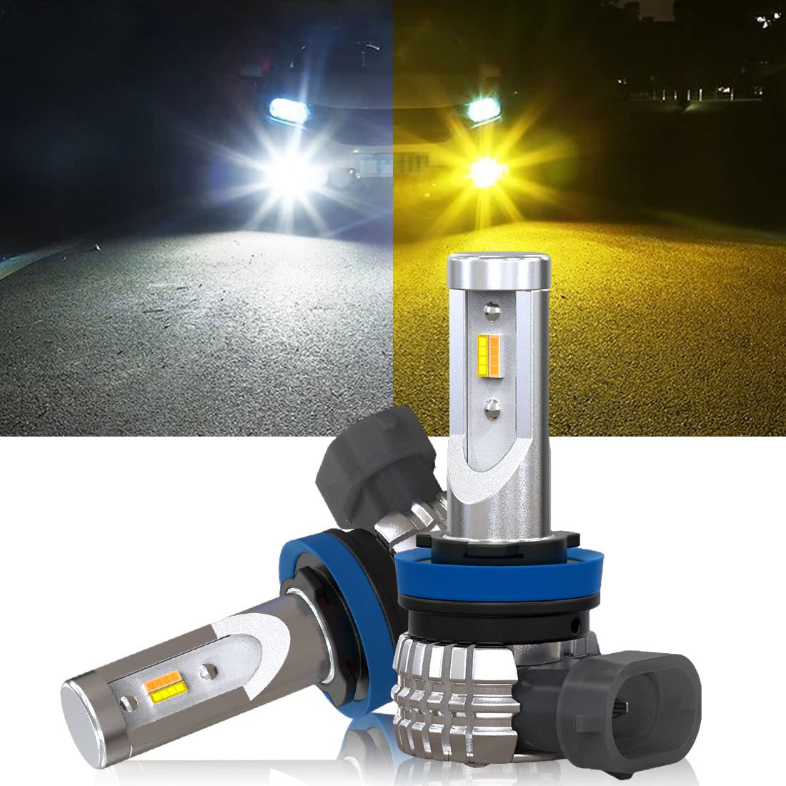 Amazon.co.jp: 【2色メモリー機能つき 】Perrace h8 led フォグ