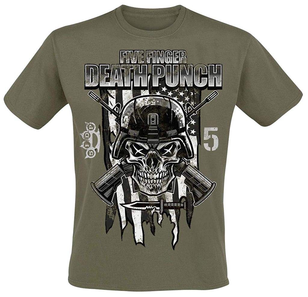 GlobalFive Finger Death Punch Men's Infantry Special Forces T-Shirt