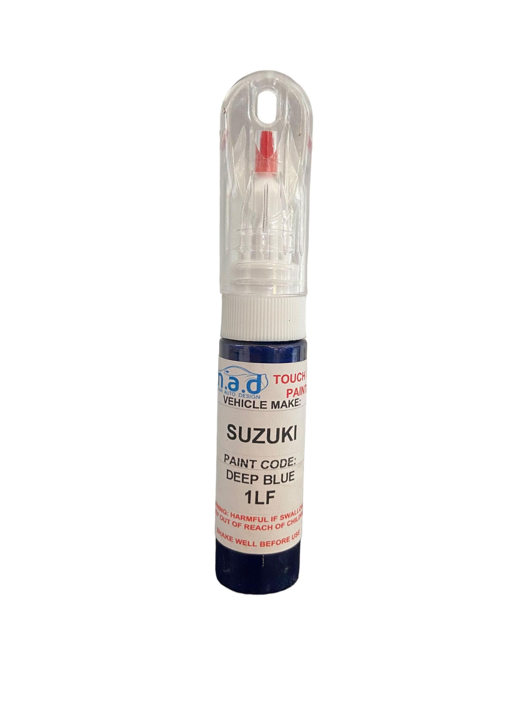 M.a.d Myldan Auto Design Blue Touch Up Paint Pen For Suzuki Deep - Yba Paint Motorbike Bike Gxsr Cycle Chip Scratch (Just Paint)