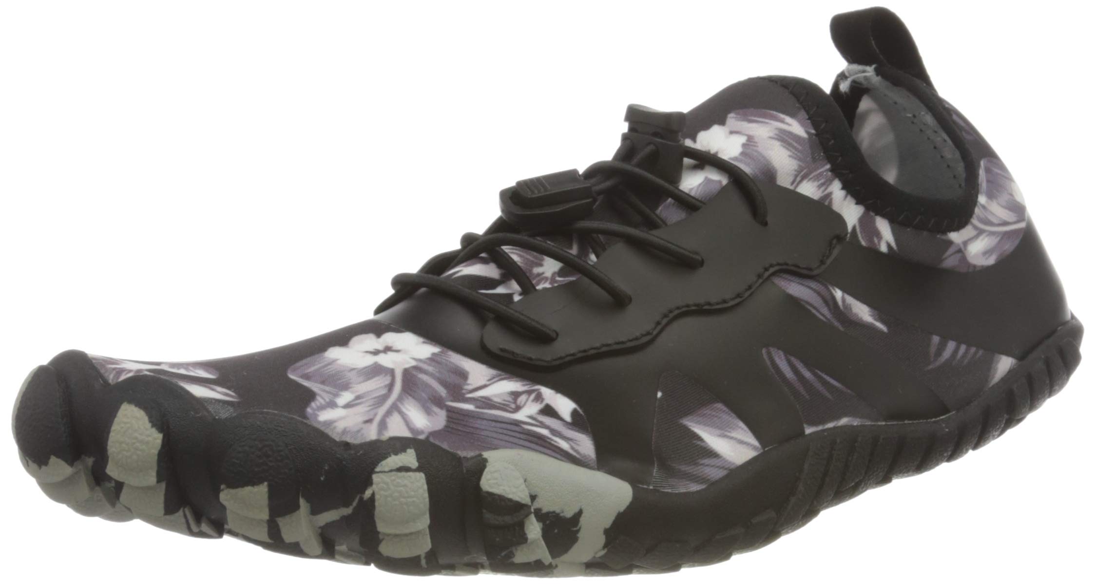Heybrid Unisex Sidney, Sneaker, Black/Grey, 38 EU