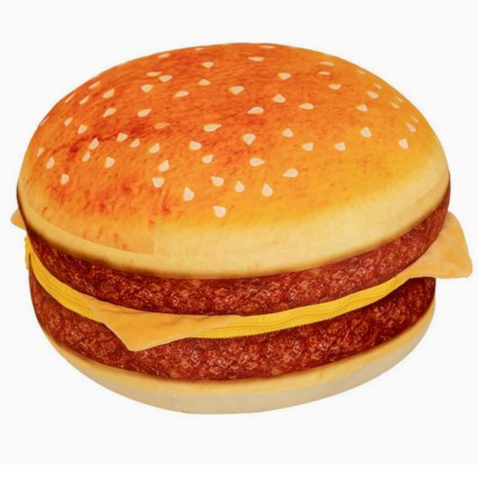 OUKEYI 40cm Simulation Hamburger Plush Pillow, Cheeseburger Pillow Burger Plush Hugging Pillow Toy Stuffed Food Cushion Toy for Home Decor,