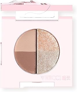 Mini paleta de sombras de ojos, mate y brilla...