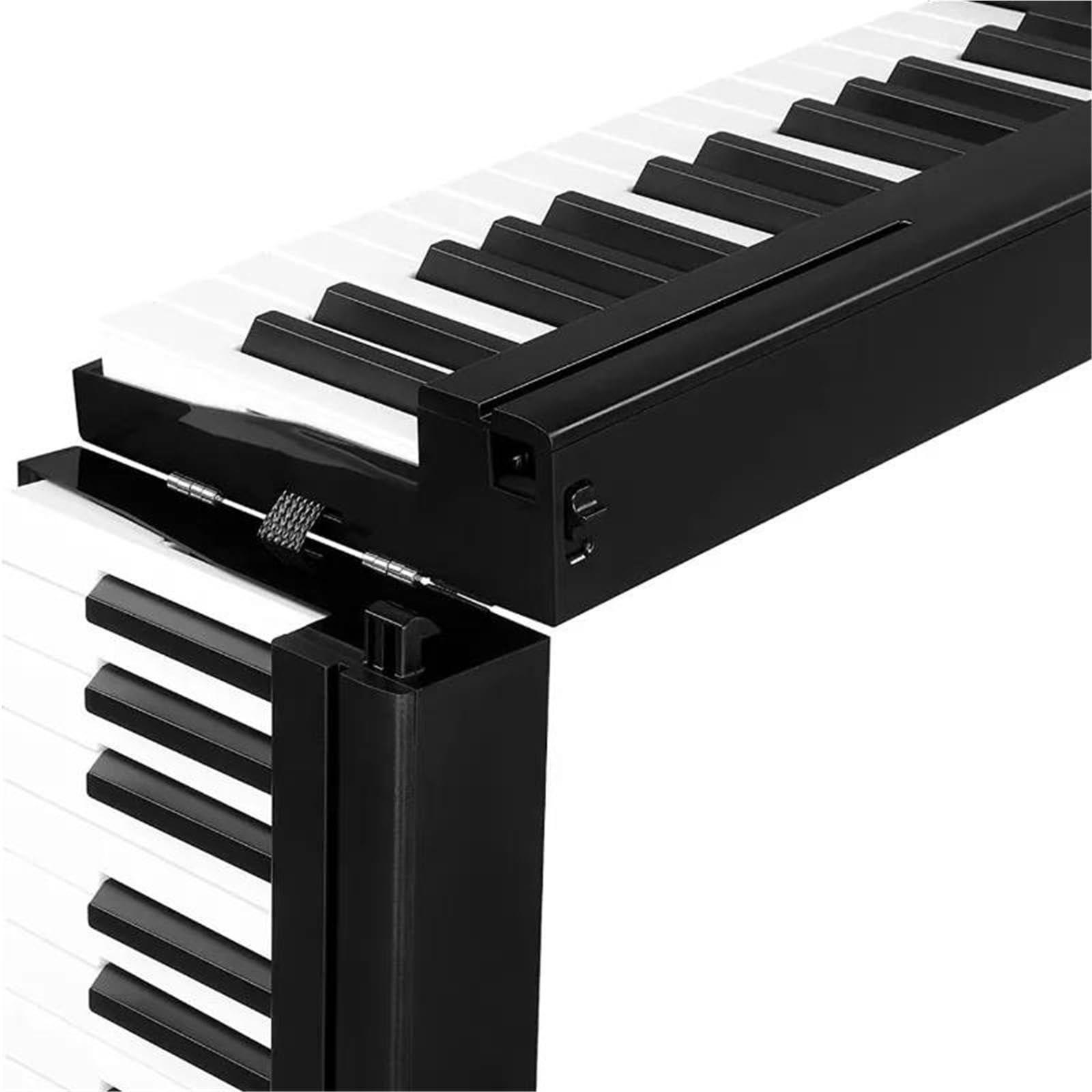 61 Klawiszowe Składane Pianino Elektroniczne Przenośny Wielofunkcyjny Instrument Klawiszowy Dla Początkujących