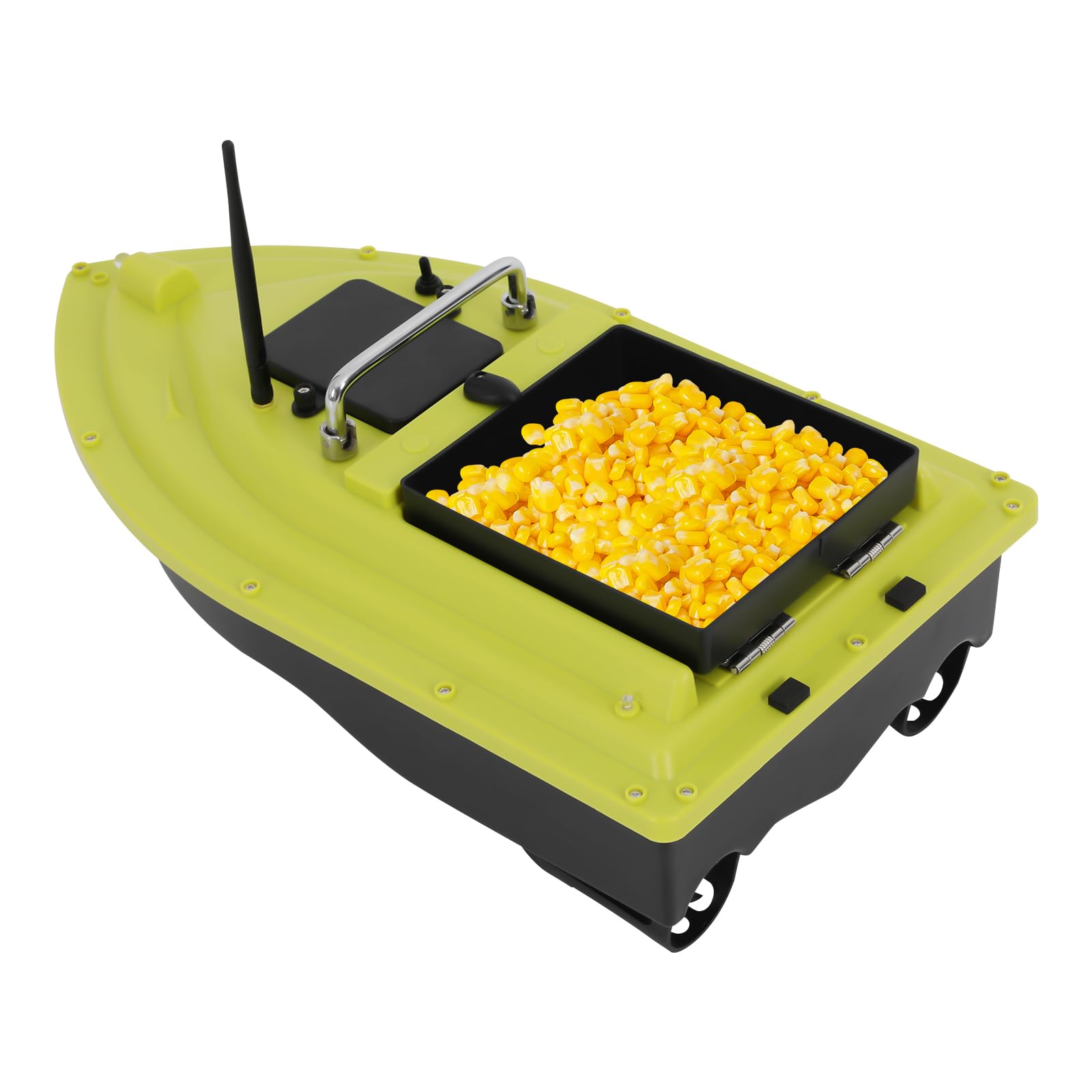 Cierreper 500m barco arrancador GPS control remoto barco cebo inalámbrico pesca cebo doble motores con pantalla LCD (con batería incorporada)