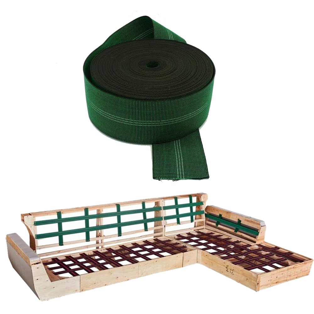 Sangle Élastique IPEA 10m - Pour Canapé, Chaises, Fauteuils - Largeur 50mm - Élasticité 50%