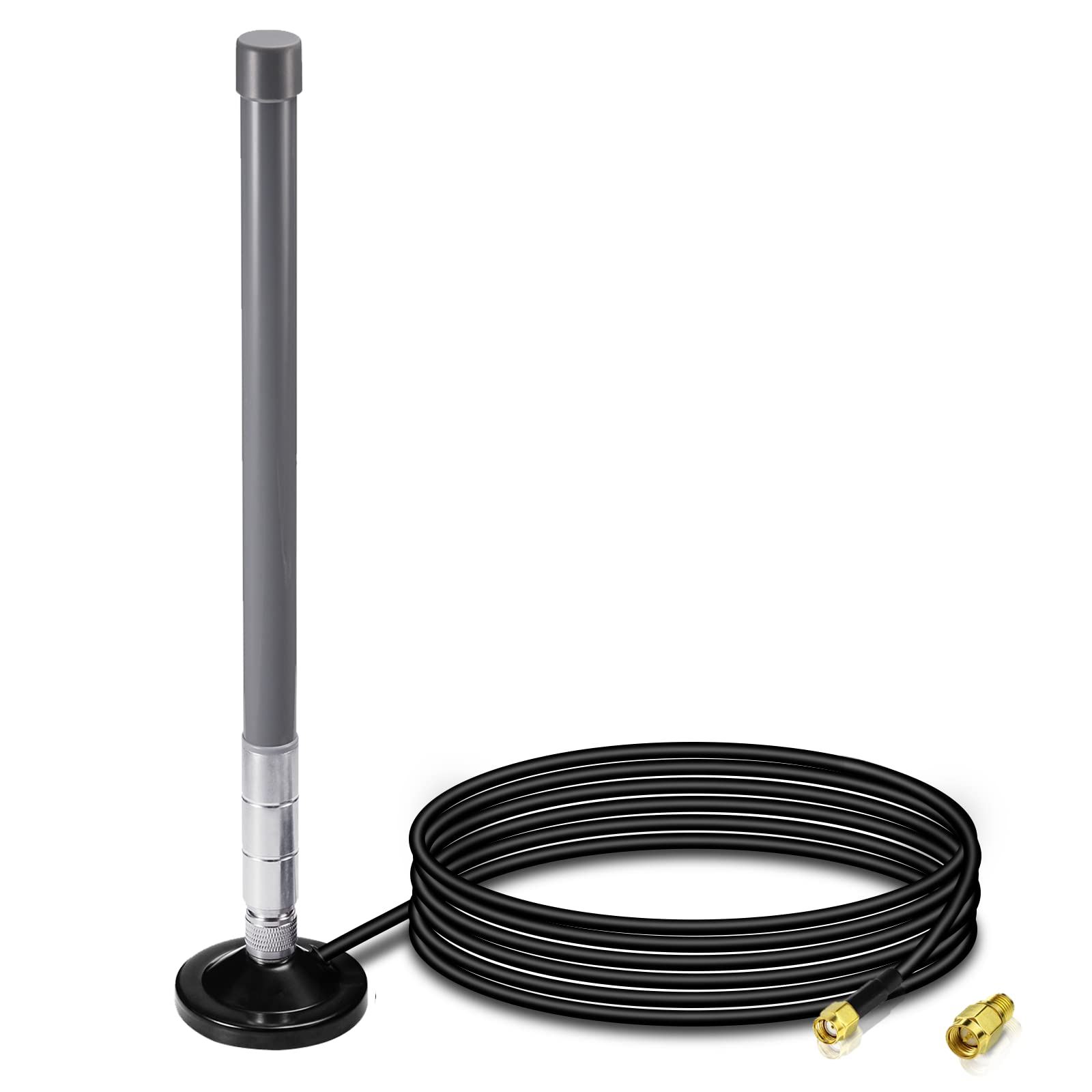Bingfu Lora Antenne 868 MHz 6 DBi Fiberglas Lorawan Antenne Mit 3 Meter Verlängerungskabel Für RAK Nebra Bobcat HNT Helium Hotspot Miner SyncroBit Lorawan Gateway Lora Modul Repeater