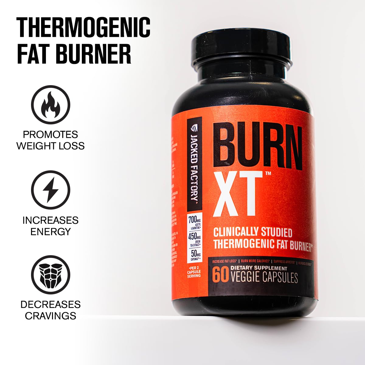 Amazon.com: Jacked Factory Burn-XT Clinically Studied Fat Burner