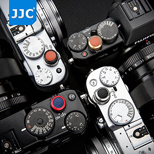Jjc Compatible Soft Shutter Release Button Cap For Fuji Fujifilm X-T30 Ii Xt30 X-T3 Xt3 X100F X-Pro2 X-Pro1 X-T2 X-E3 X-E2S X-T20 X-T10 X100T X100S For Sony Rx10 Iv Iii Ii, Rx1Rii Rx1R Rx1 / Gr Black #TOP4