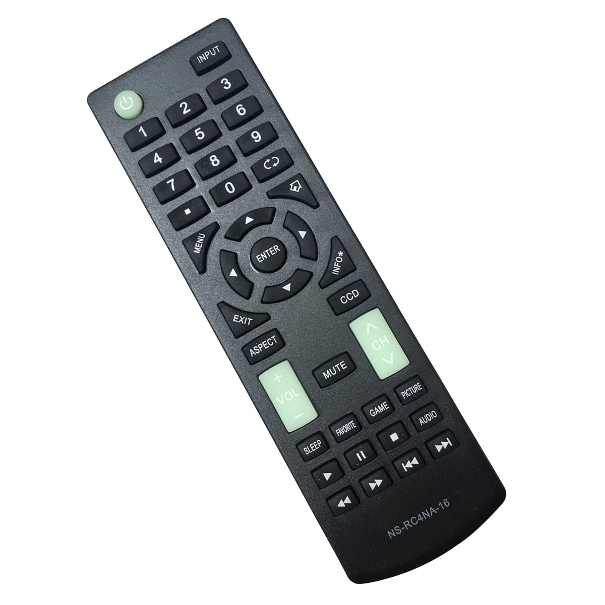 Télécommande solide NS-RC4NA-16 pour contrôler l'écran plat NS-55D420NA16 - 7