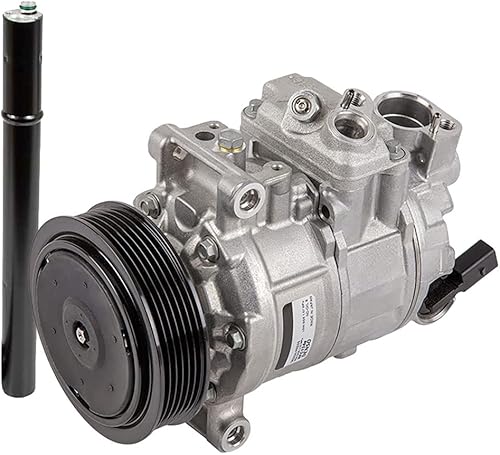Compresor de CA OEM wAC embrague y secador para Volkswagen VW Jetta GLI Golf GTI R32 Eos nuevo escarabajo Audi A3 TT - BuyAutoParts 60-88154R4 Nuevo
