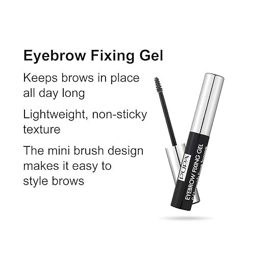 Miniatura 2 de PUPA Milano Gel de fijación de cejas  Aseo, modelado y control instantáneos  Logra un aspecto profesional de laminación de salón  Mantener todo el