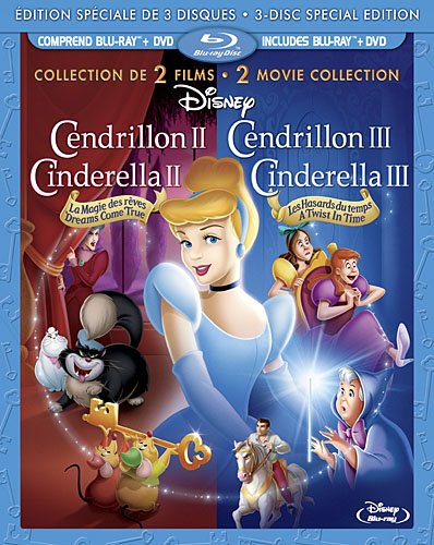 Cendrillon Collection de 2 films: Édition spéciale (Cendrillon II & Cendrillon III) (Bilingual Blu-ray Combo Pack) [Blu-ray + DVD] [Blu-ray]