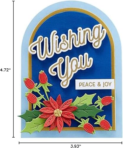 Miniatura 8 de Arcos esenciales de anidación arqueados troquelados de metal, marco de puerta de boda, plantillas cortadas para bricolaje, repujado, fotos, papel