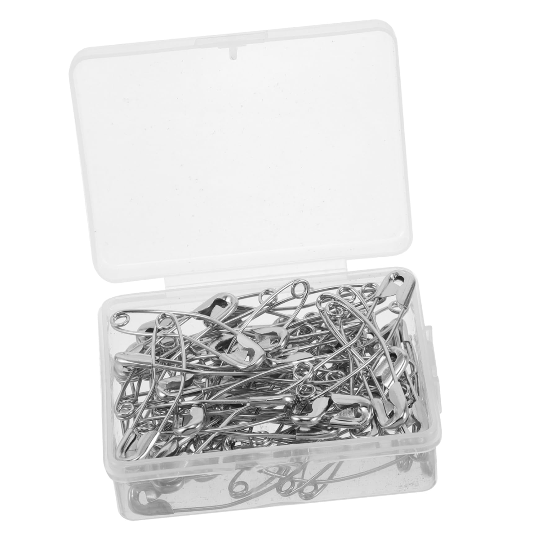 Uonlytech 60PCS Durable Plated Curved Sewing Pins for Quilting Knitting and Crafting Versatile Fixation Tool for Projects and Garment Making