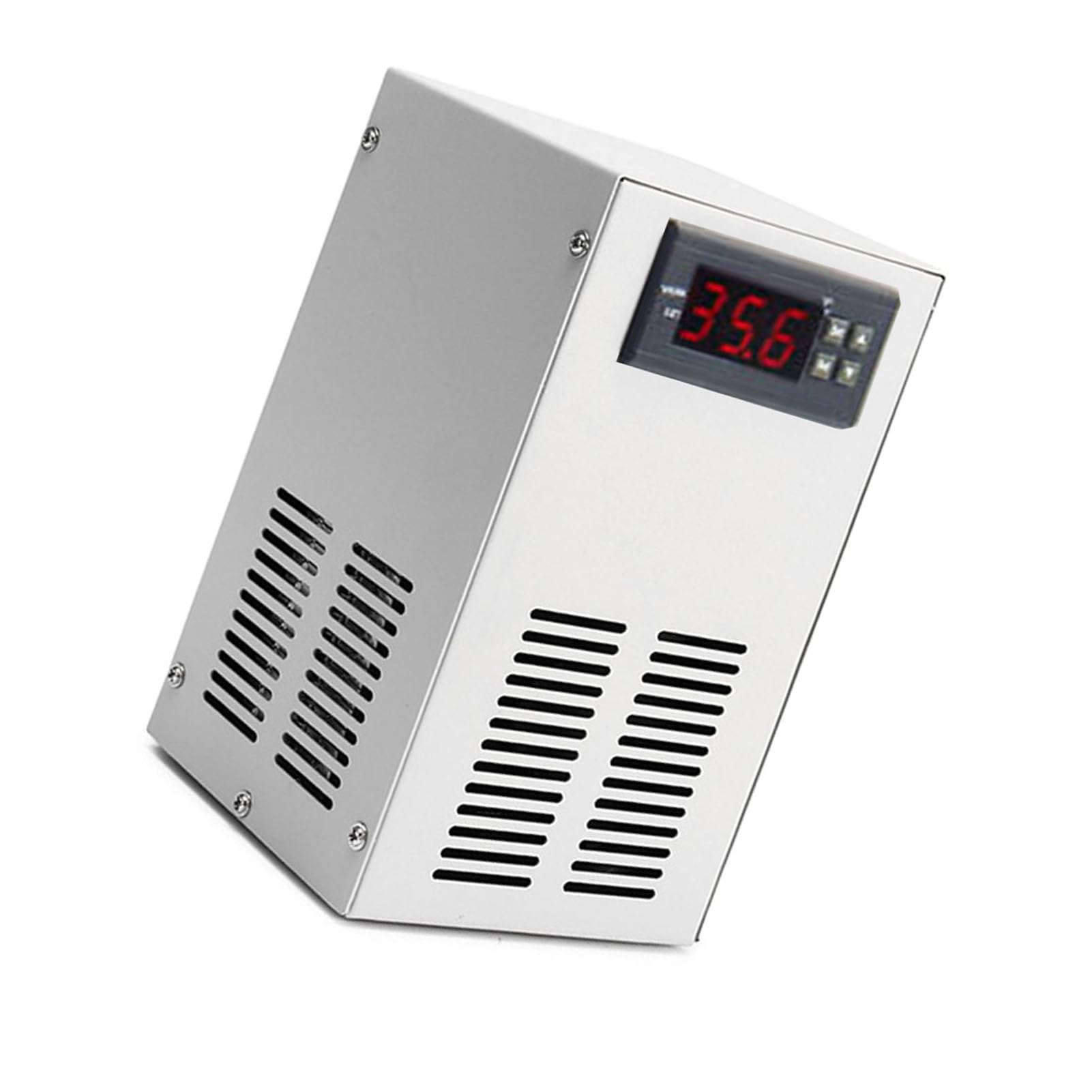Enfriador de Acuario 70-72W, Silencioso de Enfriamiento de Agua con Termostato para Temperatura Estable (Enchufe de la UE 220V)