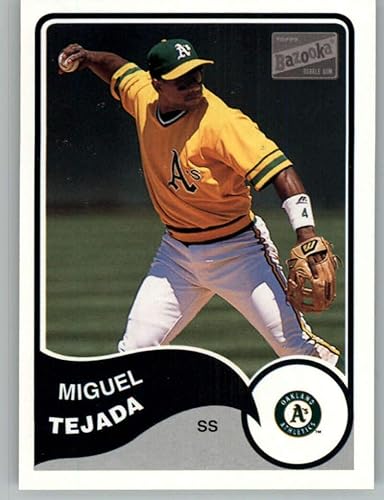 2003 Bazooka #170 Miguel Tejada NM-MT Oakland Athletics Baseball MLB