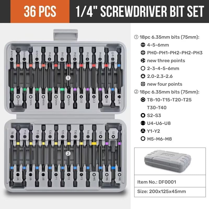 Set de 36 piezas destornilladores y llaves multifunción miniatura 2