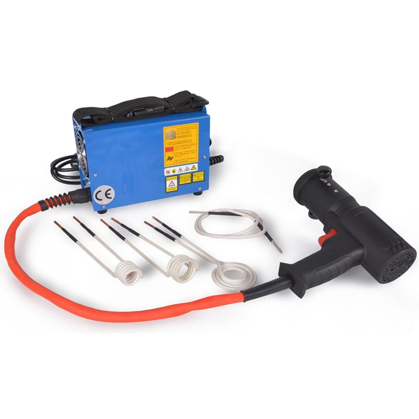 Chauffage à induction magnétique portable 1500W avec 4 bobines et boîte