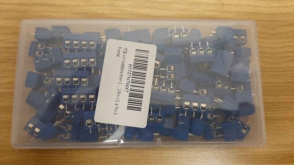 Set Morsettiere PCB 5.08mm - 25 Pezzi Per Circuiti Elettrici (2,3,4 Pin) - Foto 5
