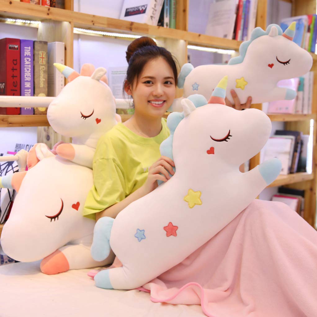 Amazon.co.jp: ぬいぐるみ ユニコーン 100CM 抱き枕 かわいい人形
