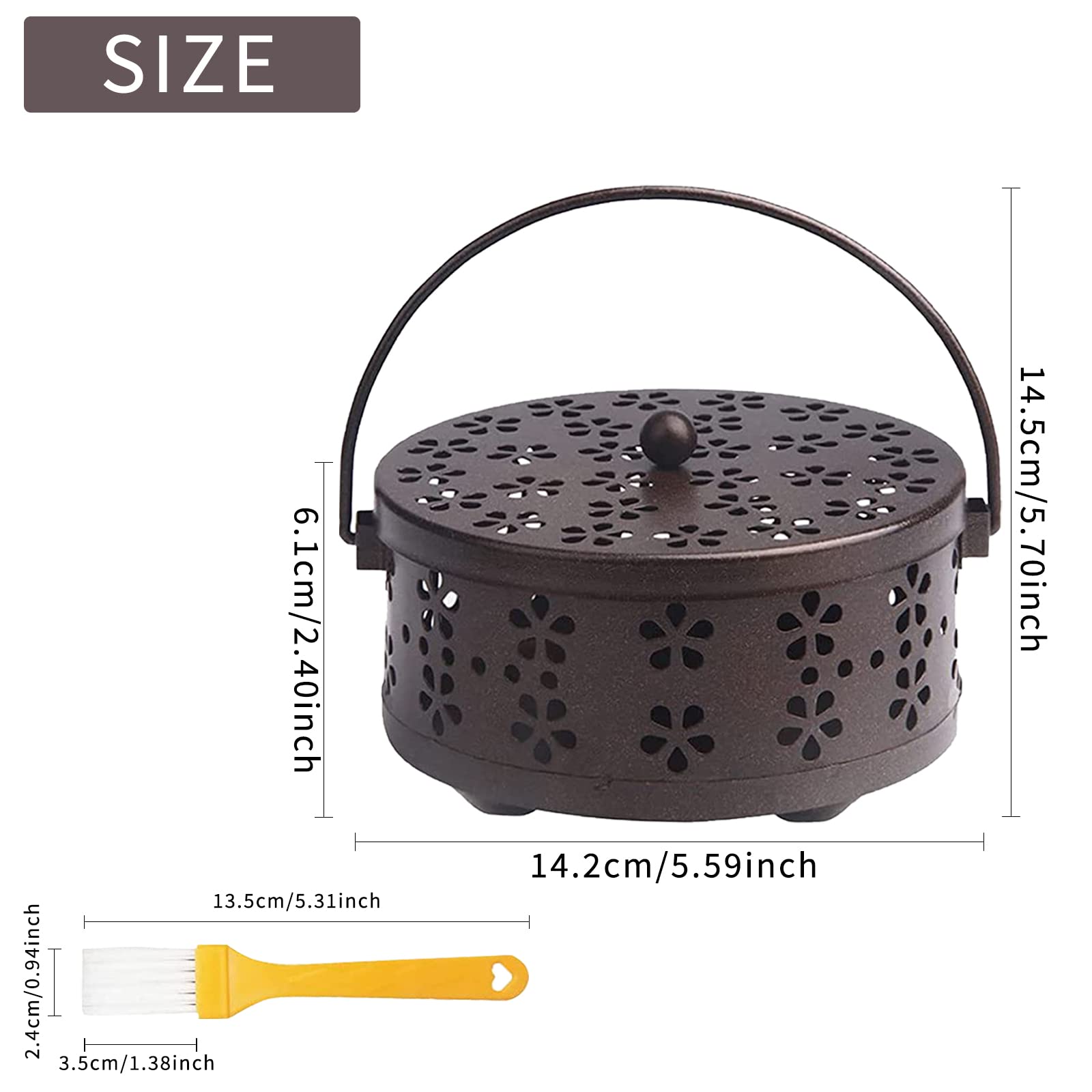 Brûleur Spirale Moustique Support Bobine Anti-moustiques Beper