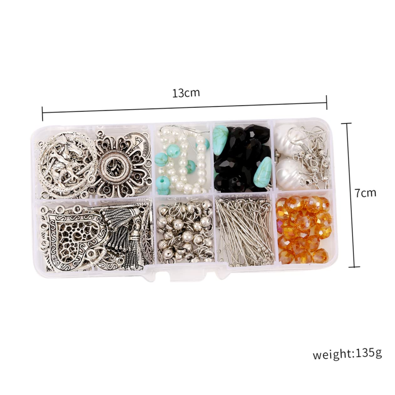 DIYEAH Kit Fai Da Te Per Orecchini Accessori Per Creazione Orecchini Fai Da Te Con Pinze Per Artigiana