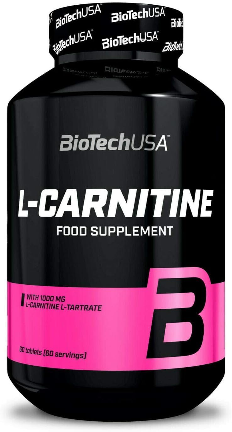 Biotech USA L-carnitine 1000 mg 60 tabletten