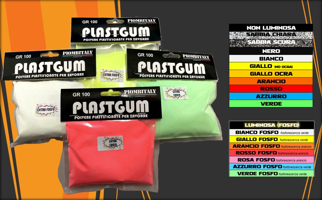Poudre plastifiant pour plomb et métaux – 100 g (vert camouflage (non lumineux))